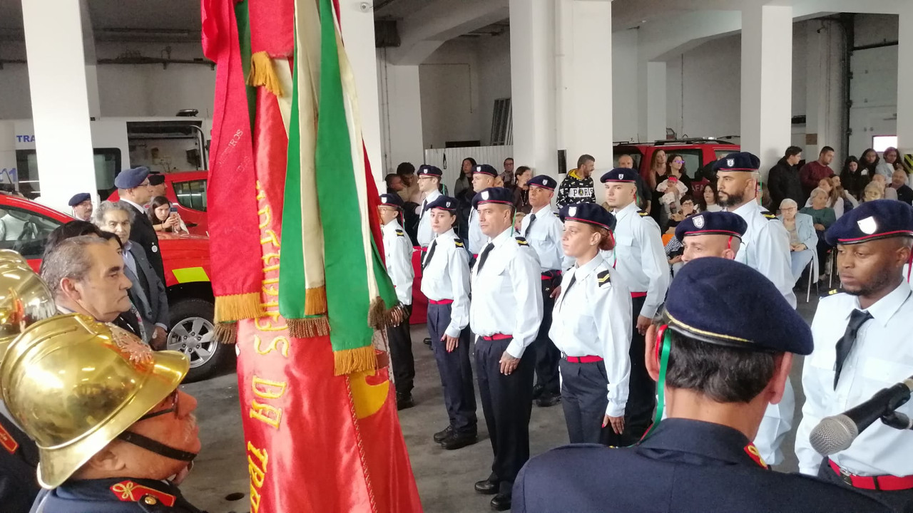 Cerimónia de Investidura de 15 novos bombeiros da Trafaria